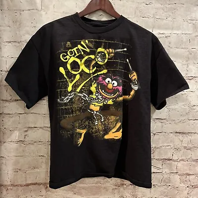 The Muppets Animal Goin Loco Drummer 2008 T Shirt Large • $24.01