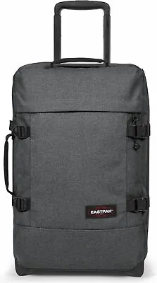 Eastpak Tasche / Wheeled Luggage Tranverz Black Denim-42 L • £124.93
