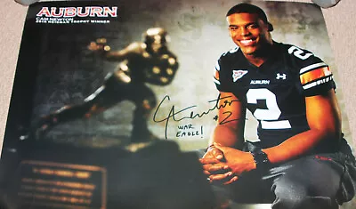 2010 Cam Newton #2 Heisman Trophy National Champs Auburn Tigers Football Poster • $19.99