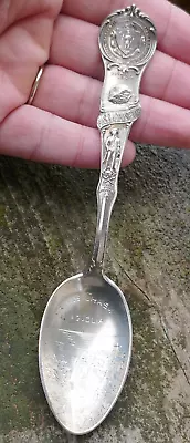 Antique Sterling Silver Rafes Chasm Magnolia - Massachusetts Souvenir Spoon • $39.95