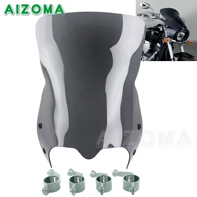 Motorcycle Front Windshield Screen Deflector For Suzuki Boulevard M50 M90 M109R • $189.99