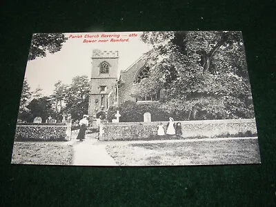 Vintage Postcard Havering Atte Bower Church Romford Essex By C Martin • £2.99