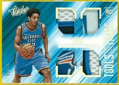 2015-16 Absolute Tools Of The Trade Quad Patch Cameron Payne #/25 (Suns) • $14.99