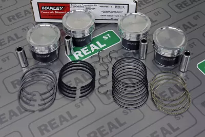 Manley Forged Pistons Eclipse Talon 1G DSM 4G63T 6-Bolt 21mm Pin 86mm 8.5:1 • $678.86