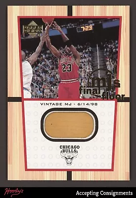 2000 Upper Deck Century Legends MJ Final Floor Jumbos #FF6 Michael Jordan COURT • $17.50