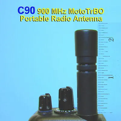 C90 Precision TUNED 900 MHz Stubby Antenna For Motorola XPR7580 XPR7580e  • $30.49
