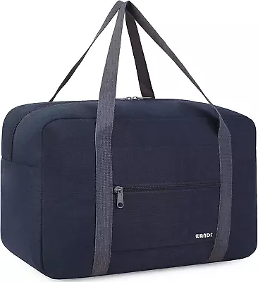 Small Cabin Bag 40x20x25 For Ryanair Airlines Foldable Underseat Travel Bag Hand • £14.29