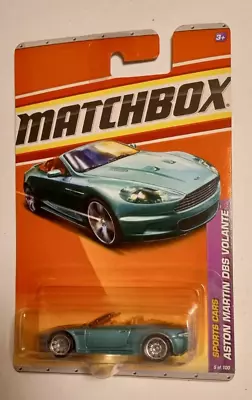 2010 Matchbox Sports Cars ASTON MARTIN DBS VOLANTE (green) • $15