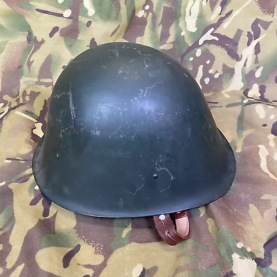 Original 1970s Romanian Army M73 Steel Helmet Genuine Military Surplus • £29.95