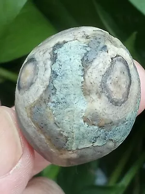 35mm Natural GoBi Agate Eye Agate/stone Suiseki-viewing Collection China • $14.70