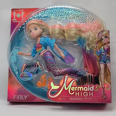 Mermaid High Finly Deluxe Mermaid Doll & Accessories With Removable Tail • $15.99