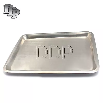 Instrument Trays Flat Stainless Steel 10.5  X 6.5  Medic Body Piercing Serving • $16.70