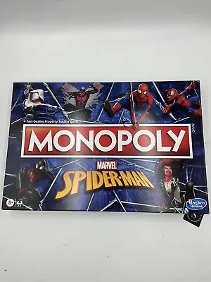 Monopoly Marvel Spider-Man Edition Board Game - FREE DELIVERY - BNIB Sealed • £16.95