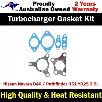 High Quality Turbo Gasket Kit For Nissan Navara D40/ Pathfinder R51 YD25 2.5L • $30