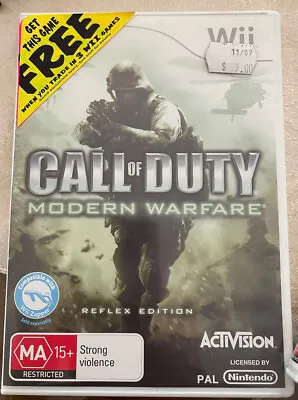 Call Of Duty Modern Warfare Nintendo Wii • $10