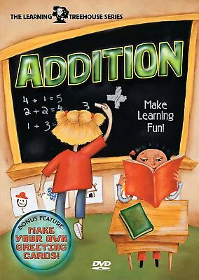 Learning Treehouse: Math Series: Addition [DVD] [*READ* Disc-Only EX-LIBRARY] • $4.07