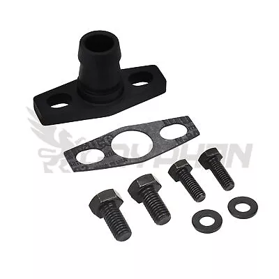 3/4  Barb Turbo Oil Drain Return Flange Fitting Kit Garrett G-Series G25 G30 G35 • $36.42