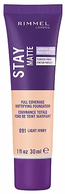 Rimmel London Stay Matte Lightweight Mousse 091 1 Fl Oz; Fast Free Shipping • $9.99