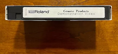 Roland  Groove Products  Demonstration Video VHS - 1998 • $19.93