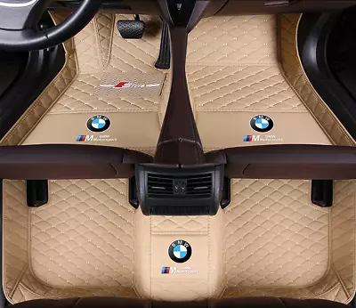 $56.98 • Buy For 1999-2022-BMW -all Models Luxury Custom Waterproof Floor Mats