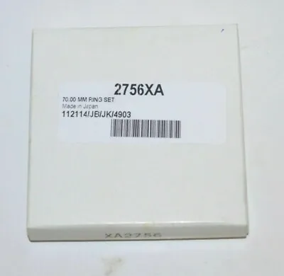 WISECO 2756XA PISTON RING RINGS SET XA 70.00mm 70mm 2.756  JE MTC CP ROSS  • $36.05