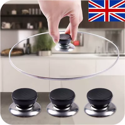 £3.99 • Buy Universal Replacement Kitchen Cookware Pot Pan Lid Hand Grip Knob Handle Cover,