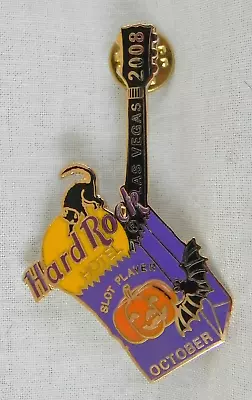 Hard Rock Hotel Pin Trick-or-Treat Bag Las Vegas Slot Player October 2008 • $12.50