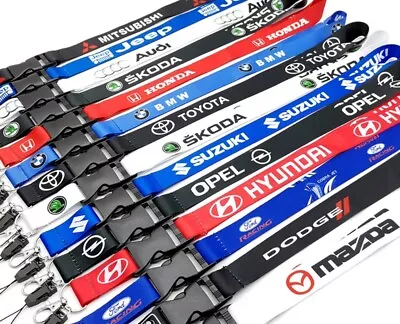 🔥NEW🔥 Car Logo Lanyard Keychain ID Holder Neck Strap Lanyards USA Seller • $14.99