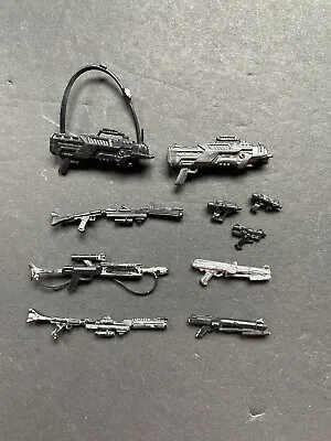 Star Wars Action Figure Weapons Lot ~Assorted Guns Hasbro Clone Jedi Empire 3.75 • $18.50