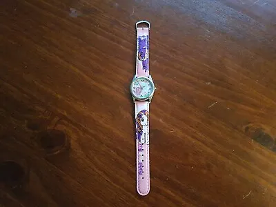 Girl Kid Pink My Little Pony Wrist Leather Band Watch Easter Christmas Gift • $8.32