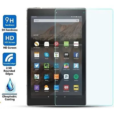 Amazon Fire HD 8 2022 2 PACK Tablet Tempered Glass Screen Protector • £4.99