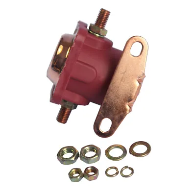 Red Solenoid Relay 12-Volt Heavy Duty For Ford Starter Car Truck SW3 SNL135 • $11.36