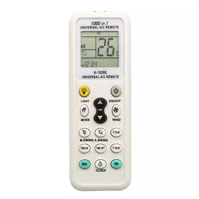 New 1000in 1 K-1028E Universal Remote Control For Air Conditioner AC Digital LCD • $8.95