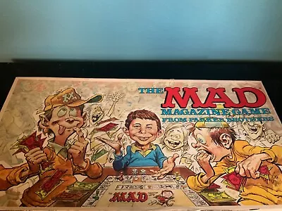 Vintage 1979 The MAD Magazine Board Game From Parker Brothers Complete Excellent • $12.99