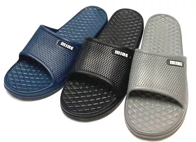 New Man Slip On Sport Shoes Slipper Slide Sandal Flip Flop Shower Gym Pool House • $11.45