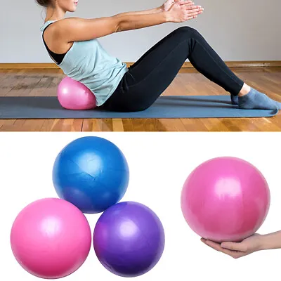 $11.76 • Buy 8inch Exercise Mini Yoga Ball For Sport Fitness Pilates Training Stretch Balance