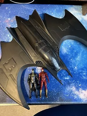 DC Multiverse Flash Movie Ultimate Batwing Set + Batman & The Flash Figures Toys • £19.99