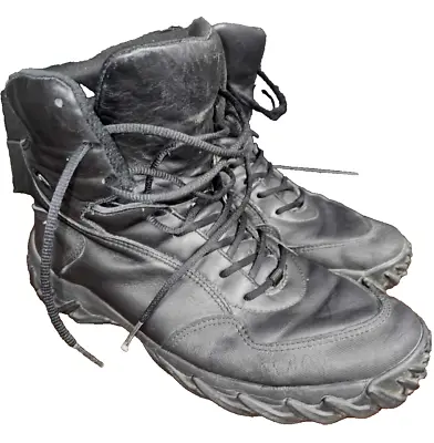 Mens 6 Inch Black Leather Oakley SI Assault Boots Size 10 • $70