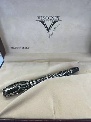 ❤️ Visconti Art Nouveau Sterling Silver Ball Point Fountain Pen Firenze • $349.99