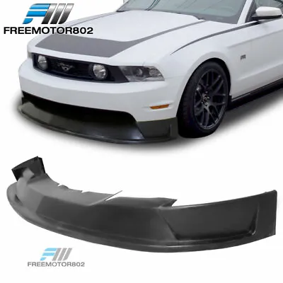 Fits 10-12 Ford Mustang GT ST Style Front Bumper Lip Spoiler Bodykit • $175.99