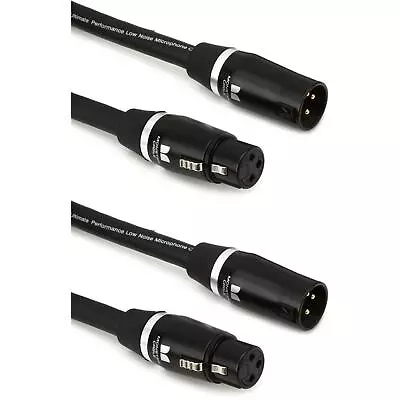 Monster Prolink Studio Pro 2000 Microphone Cable - 10 Foot (2-pack) • $159