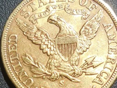 1903s $5 Gold Liberty Head Mint Lustre XF. • $573.71