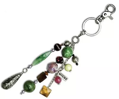 Miche Purse Charm Sage Silver Green NIP Key Chain Charmer • $8