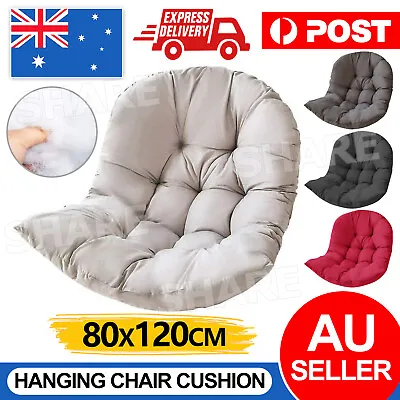 $33.95 • Buy Hanging Egg Chair Cushion Sofa Swing Chair Seat Relax Padded Pad Cover Home
