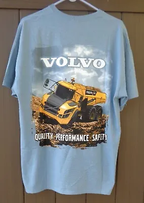 VOLVO Graphic T Shirt A40G Articulated Hauler Dump Truck Size XL NWOT Beautiful! • $18.35