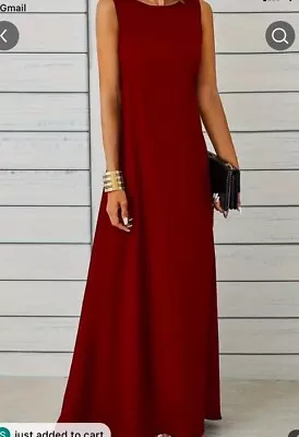 Size 14 Red Dress Jarsey • £10