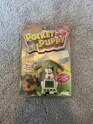 Pocket Puppy Cool Tec Handheld Virtual Pet Interactive 1990s Vintage - SEALED • $19.99