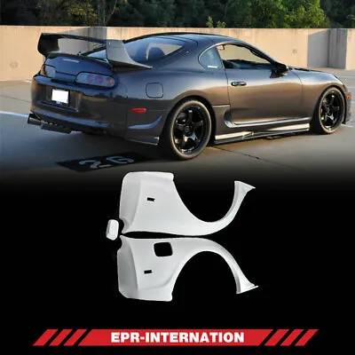 FRP Unpainted RID Style Rear Fender Mudguards For 93-98 TOYOTA Supra MK4 JZA80 • $2524