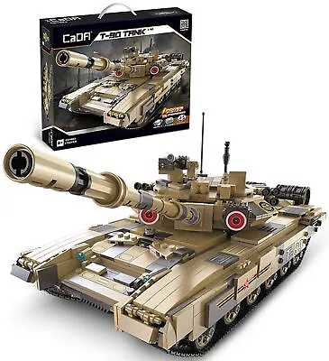 DOMOb Main Battle Army Tank T-90 Building Kit - 1:10 Model Set Build - CADA B... • $156.39