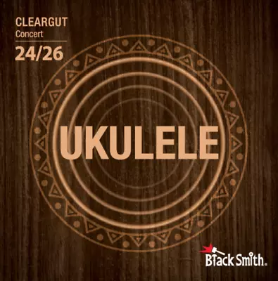 $10.80 • Buy Clear Blacksmith Concert Ukulele Strings Set Standard GCEA Tuning CG-26C 24-26
